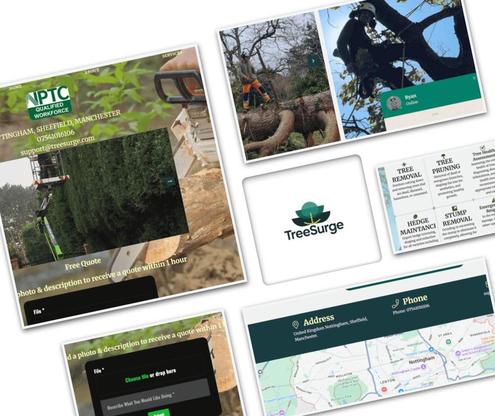 TreeSurge arborist services